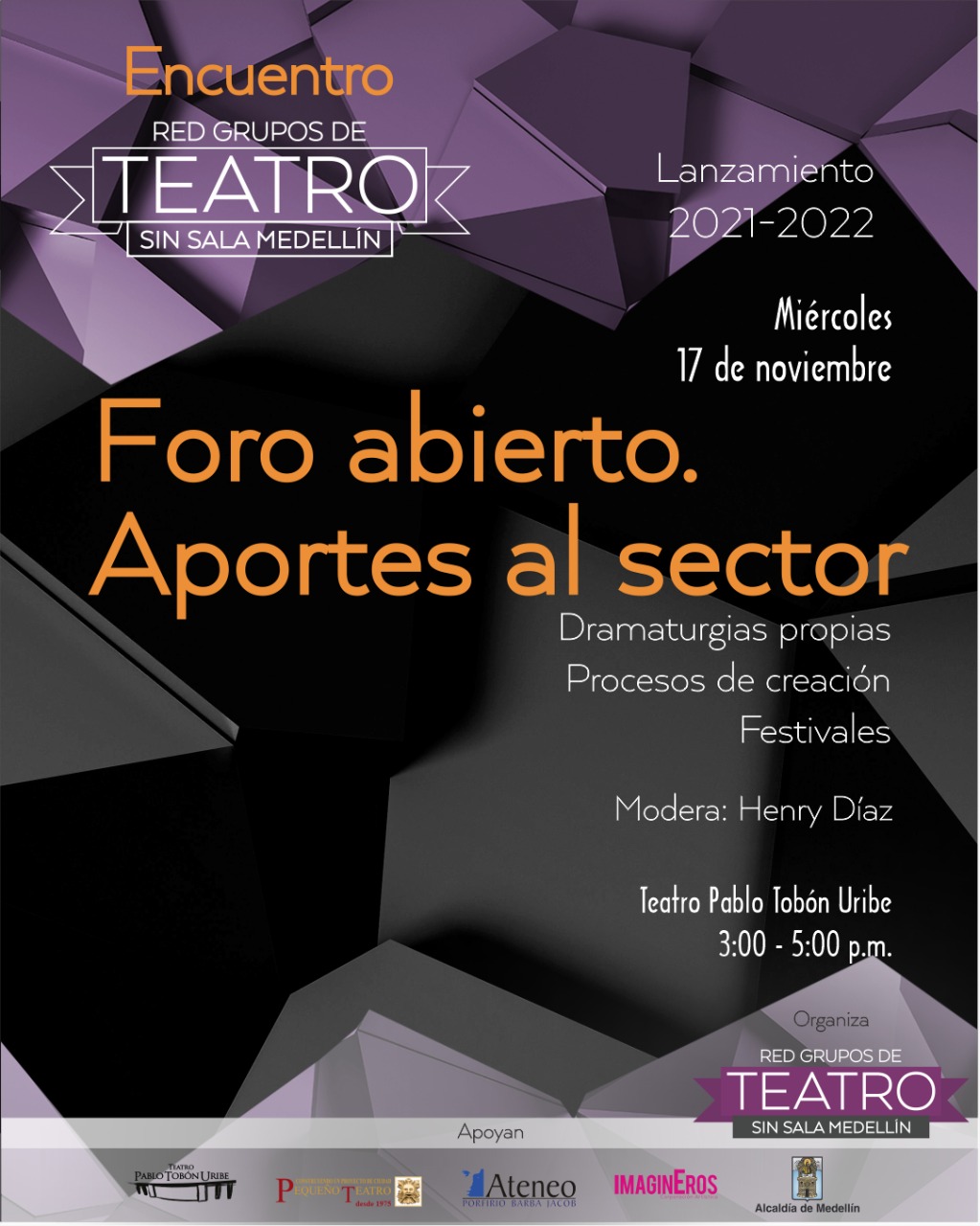 Foro abierto   Teatro sin sala