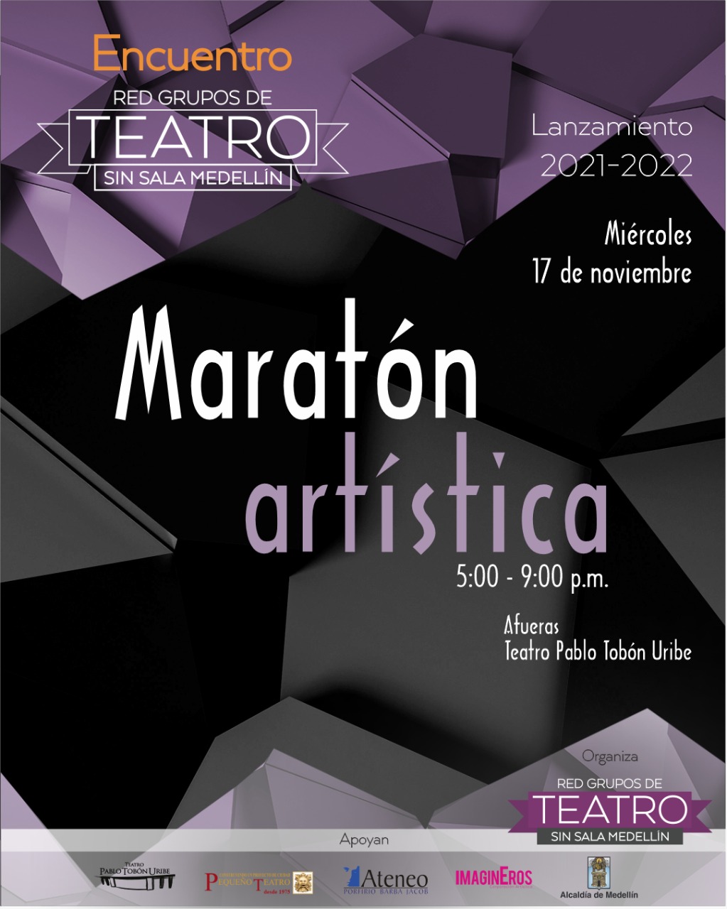 Maratón artística   Teatro sin sala