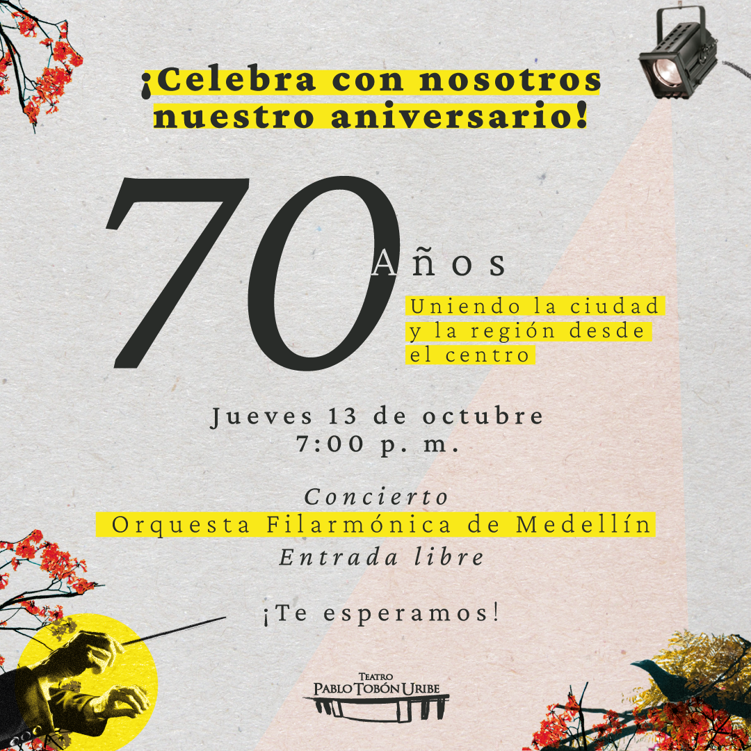 E card 70 años Post redes