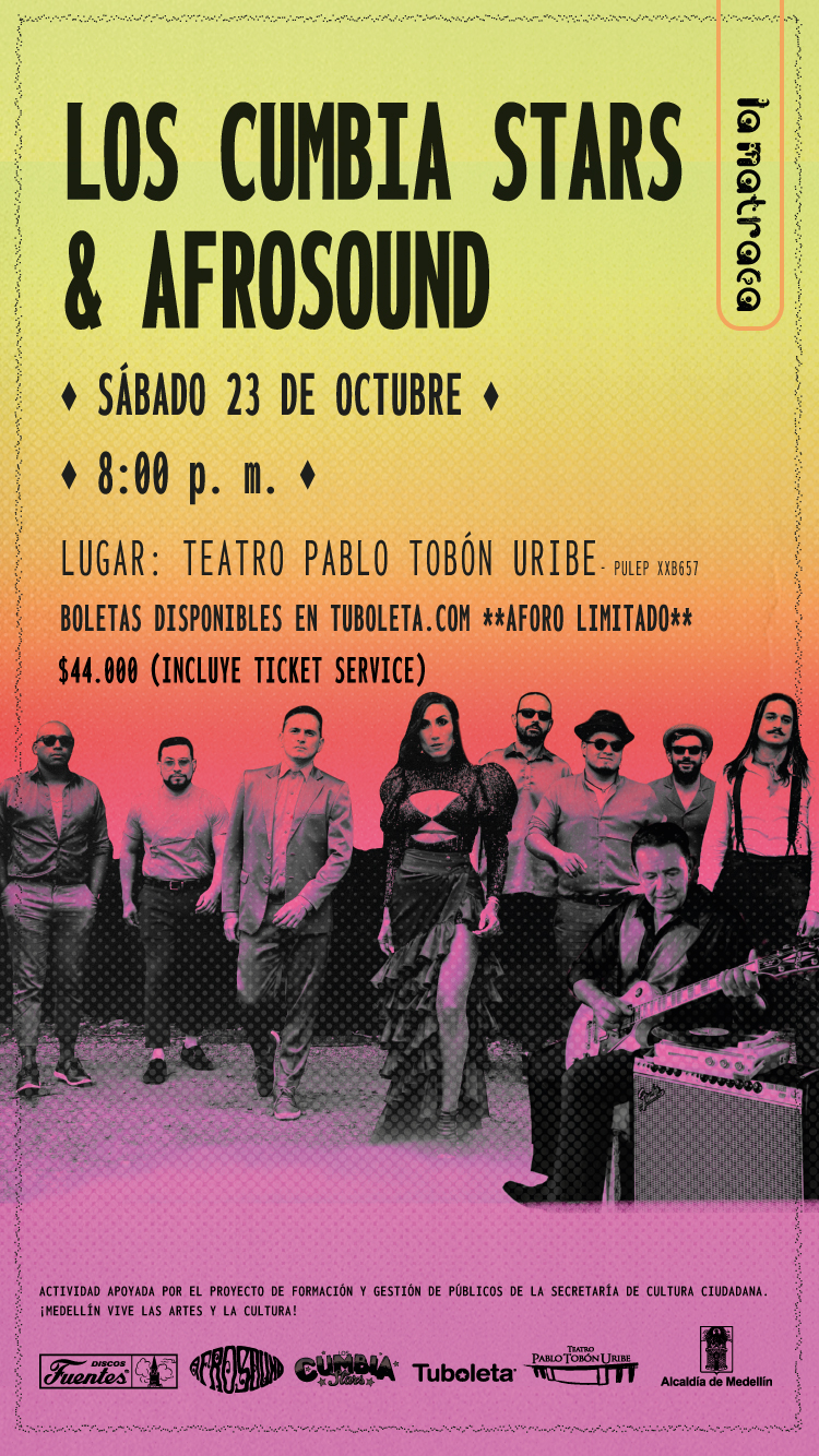 Afrosound y cumbia stars Oct 2021