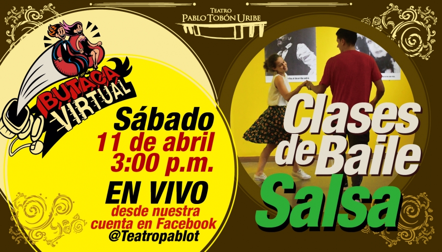 #ButacaVirtual - Clase de Baile en vivo - salsa