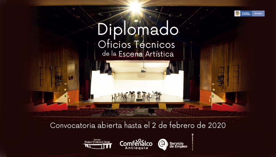 Diplomado en oficios técnicos de la escena artística - Segunda convocatoria