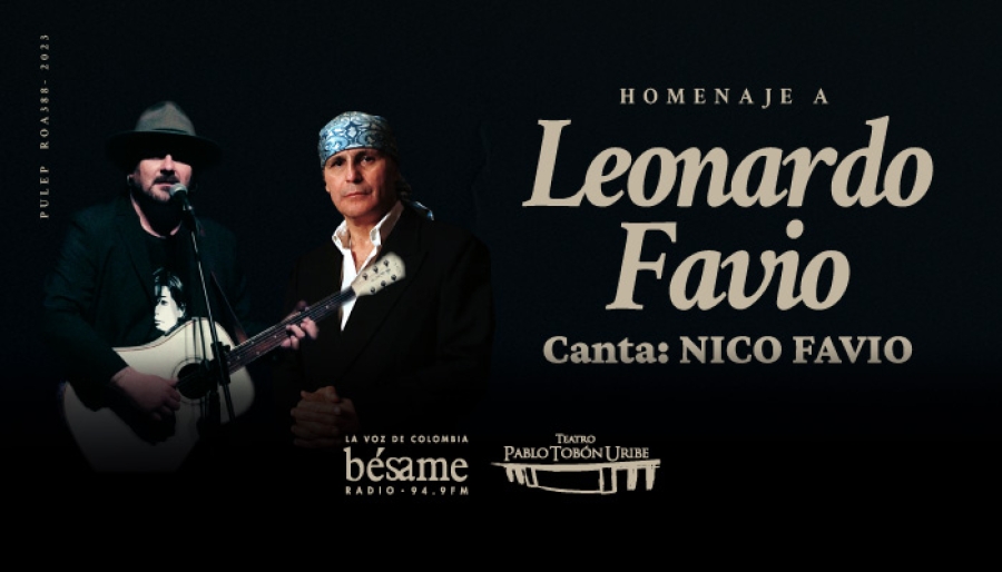 Homenaje a Leonardo Favio, canta: Nico Favio