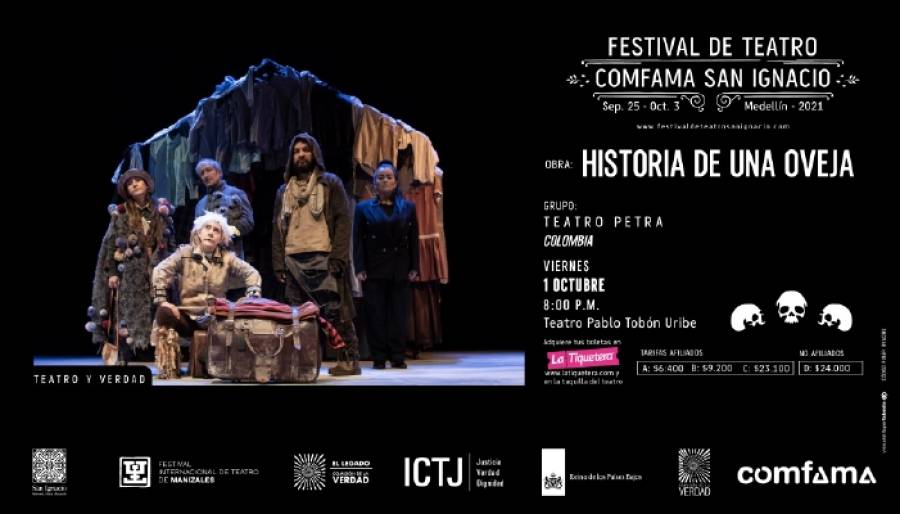 Historia de una Oveja - Festival de Teatro Comfama San Ignacio