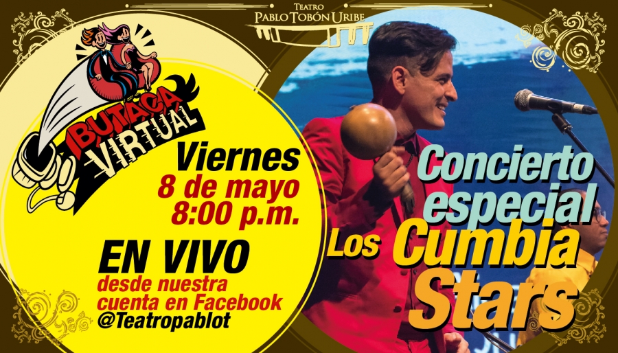 #ButacaVirtual - Los Cumbia Stars concierto especial